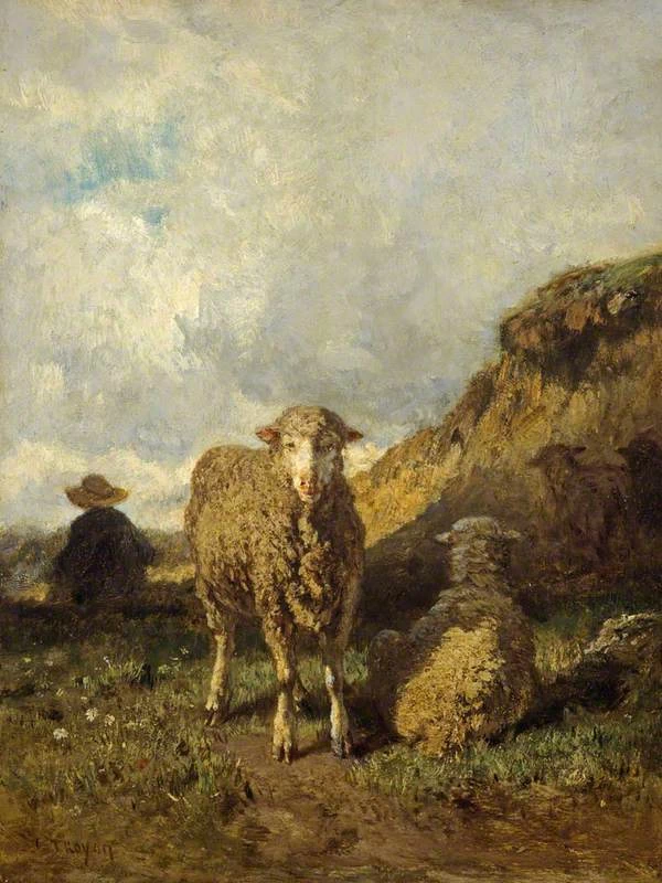 Pecore e pastore - National Galleries of Scotland, Edimburgh